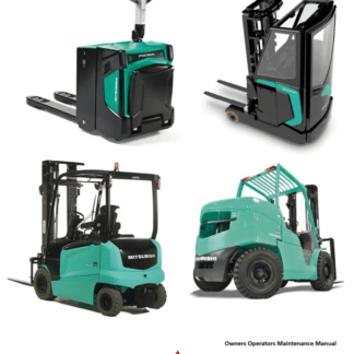 Mitsubishi Forklift FD150L6PM FD180L6P Diagrams Operation Maintenance Service Manual PDF Download