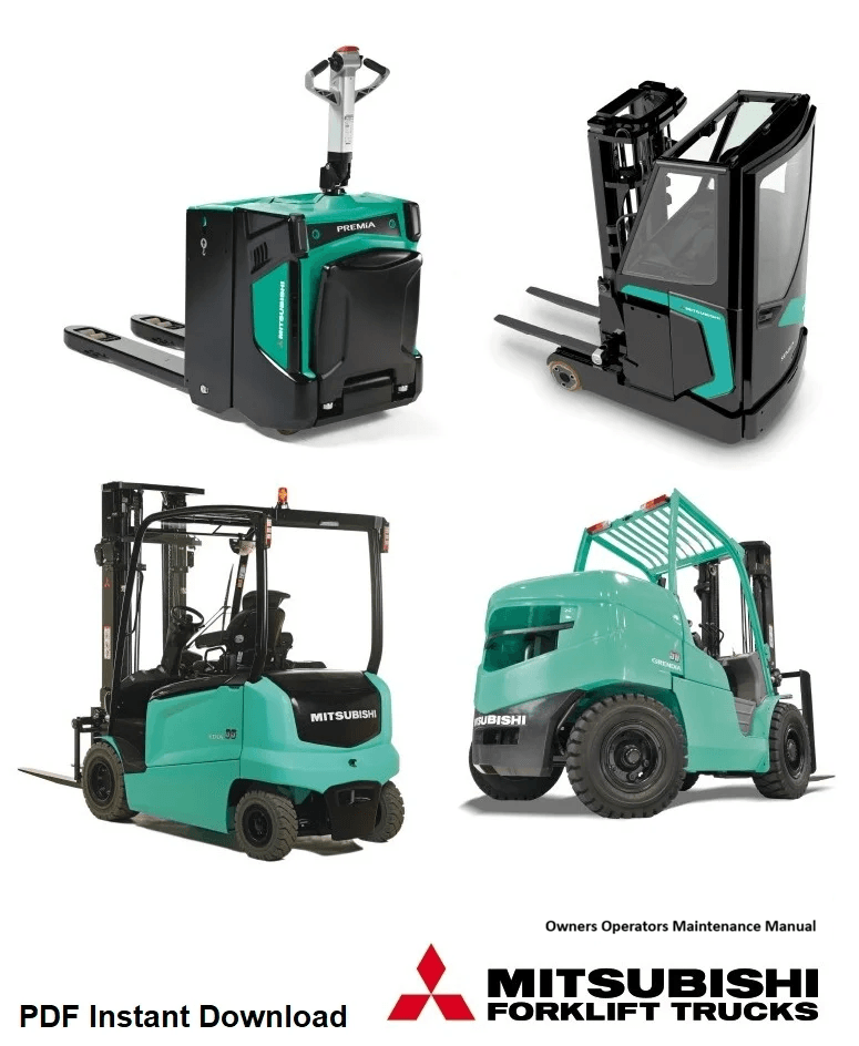 Mitsubishi Forklift FD150L6PM FD180L6P Diagrams Operation Maintenance Service Manual PDF Download